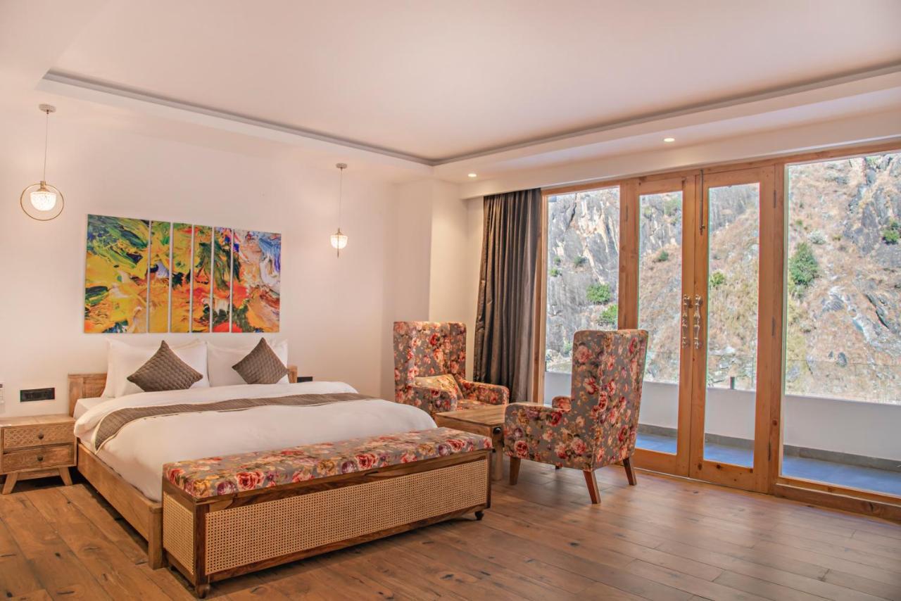Echor Palm Bliss Riverside Resort & Spa Kasol Exterior photo