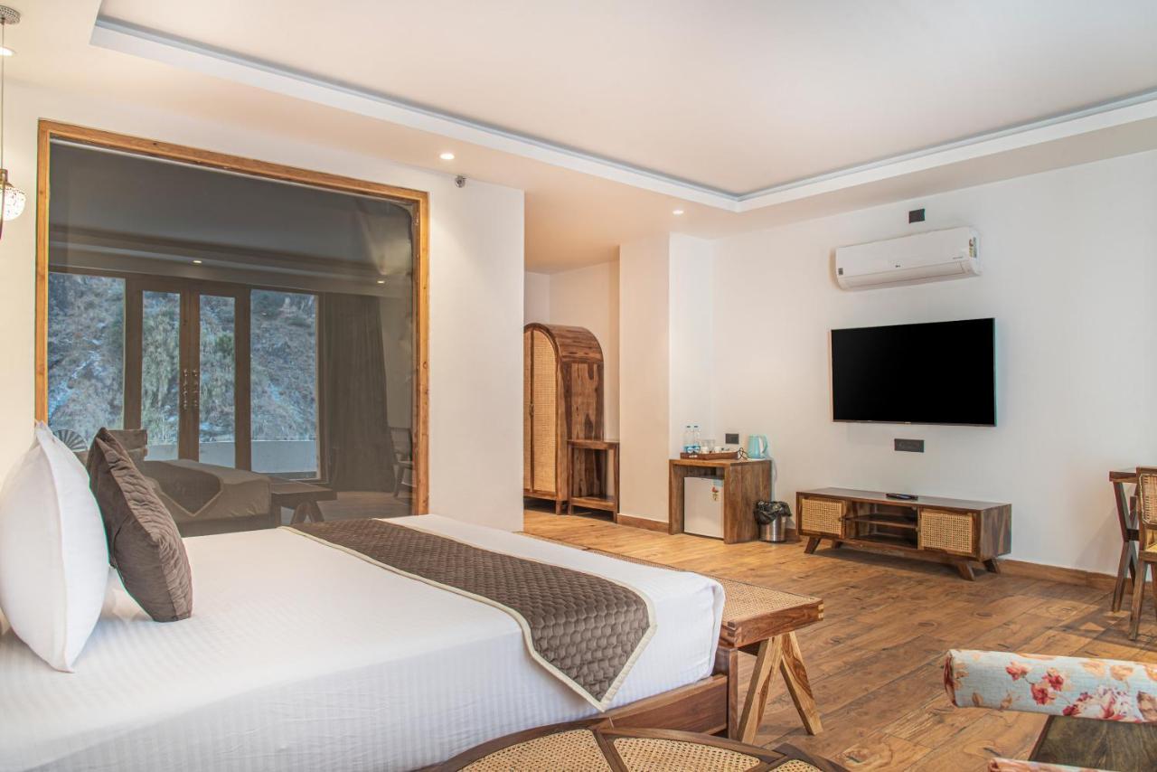 Echor Palm Bliss Riverside Resort & Spa Kasol Exterior photo